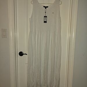 Tommy Hilfiger White Maxi Dress